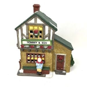 Lemax 1991 Dombey & Son Christmas House‎ Ceramic Village No Light Included
